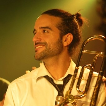  Alberto Pérez Trombonelessen in Utrecht