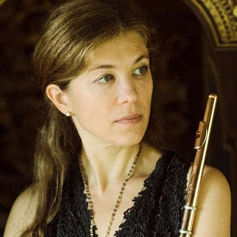 Anastasia Anufrieva Dwarsfluitlessen in Nijmegen