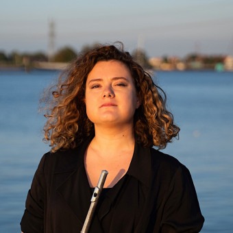 Anastasia Vledouts Dwarsfluitlessen in Amsterdam