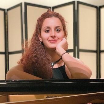 Evelina Argyrou Pianolessen in Utrecht