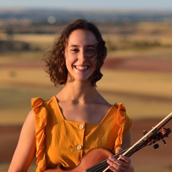 Julia Hernández Vioollessen in Delft