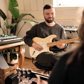 guitar teacher Michalis