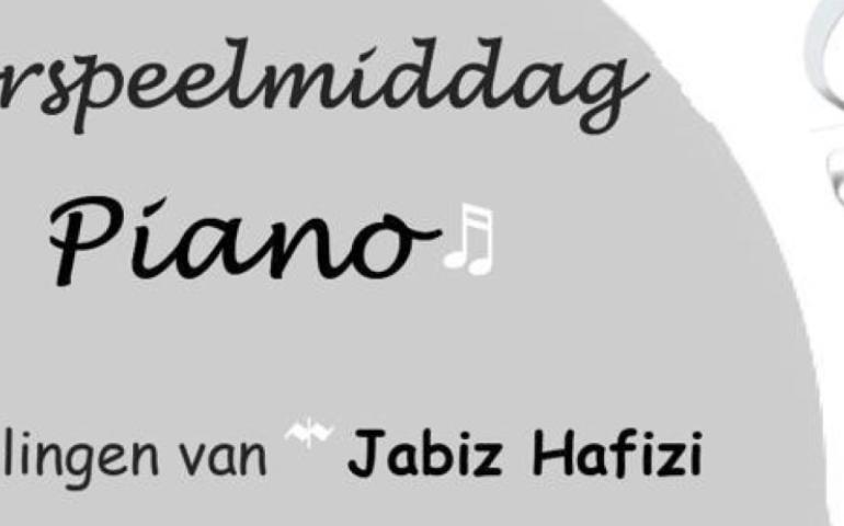11-11 2023 Concert door leerlingen Jabiz Hafizi